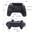 thumbnail image 3 of Manette pour XYCCA Switch, Télécommande Sans Fil Switch Pro, Noir, 3 of 6