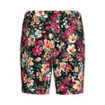 thumbnail image 2 of Lsque Many Kind Of Flowers Mens Sleep Pajama Shorts,Short Pajama Pants, Cotton Ultra-Soft Knit-Medium, 2 of 9