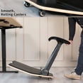 thumbnail image 5 of VIVO Black Ergonomic Leaning Chair with Anti-Fatigue Mat for Home and Office, 5 of 8