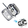 thumbnail image 5 of Unique Bargains Electronic Organizer Cable Double Layers Portable Pouch Green Large, 5 of 6
