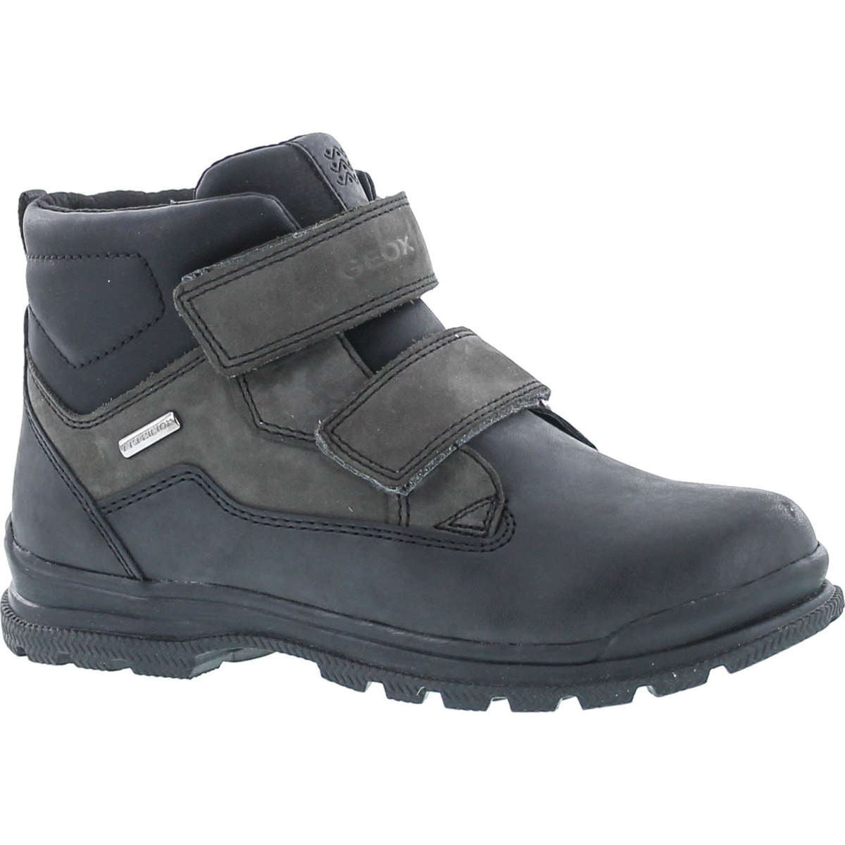 GEOX Boys William Casual Winter Boots, Dark Grey/Black, 39 - Walmart.com
