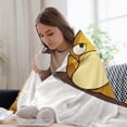 thumbnail image 3 of Pokemon Psyduck Throw Blanket Cute Flannel for Boys Girls Men Women, 3 of 7
