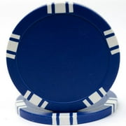 5 Spot Blank 50 Poker Chips, 11.5gm, Blue By Trademark Poker Ship from US by