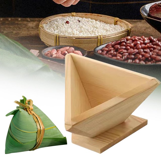 Máquina para hacer dumplings de arroz Macarena Accesorios de cocina Triángulo grande