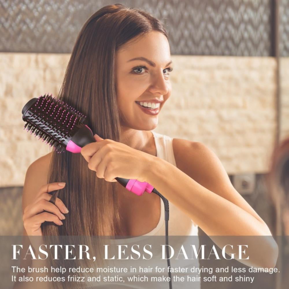 1000W Hair Dryer Hot Air Brush Styler and Volumizer Hair Straightener   Keena Hair Care