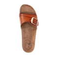 thumbnail image 6 of Time and Tru Women's One Buckle Footbed Slide Sandals, 6 of 8