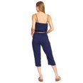 thumbnail image 3 of Palazzo Mujer Jumper Tirantes Escote Encaje Marino Casual azul G Incógnita 330686, 3 of 5