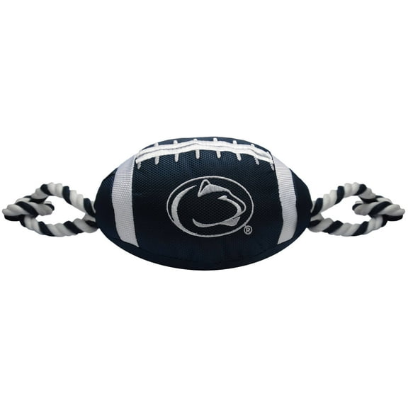 Pets First Collegiate Penn State Nylon Football-Licensed