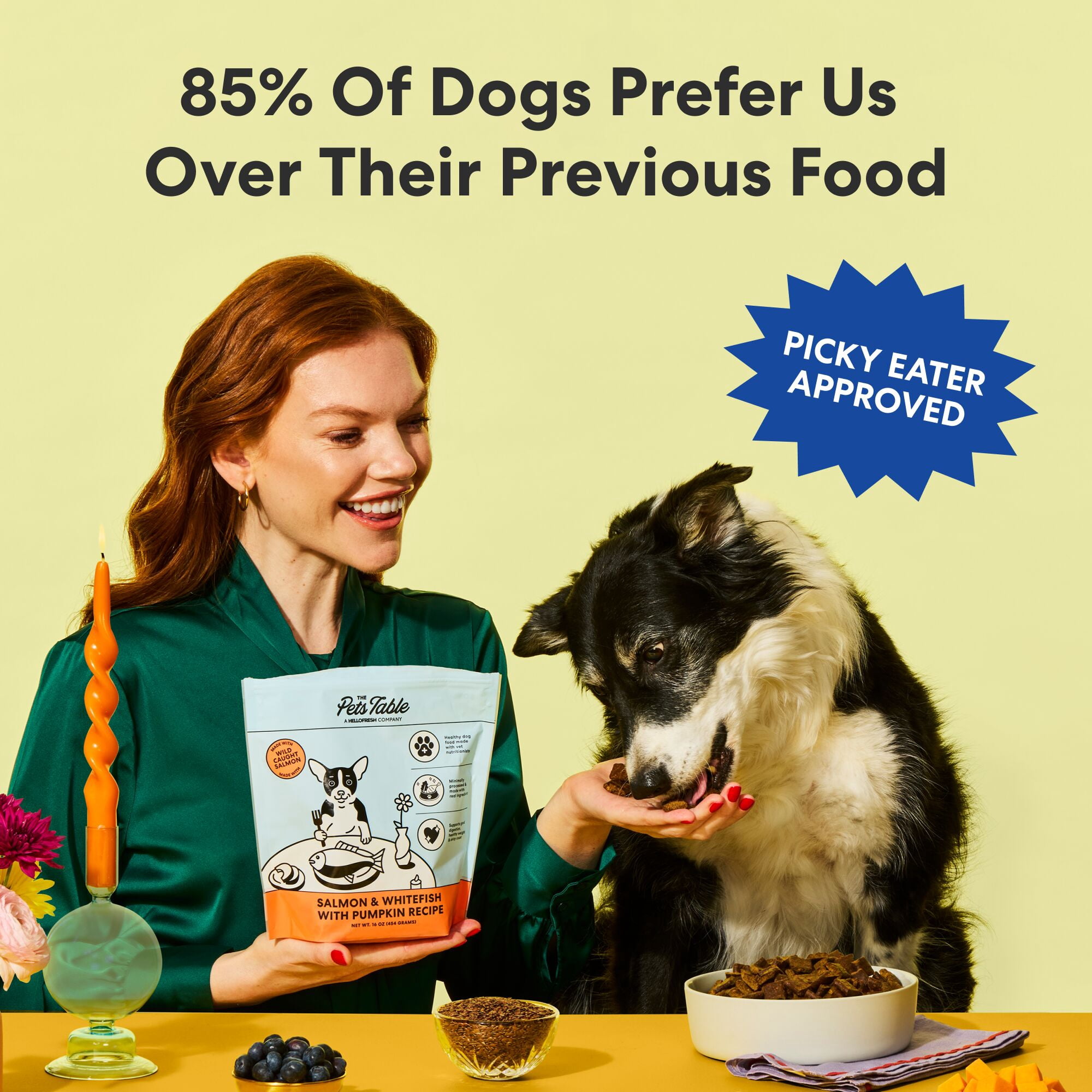 The Pets Table Chicken & Sweet Potato Air-Dried Dog Food, 3 lb
