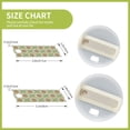 thumbnail image 3 of Kdxio Daisies Flowers Name Plate Compatible Stanley Cups Name Tag Acrylic Nameplate Tumbler Lid Topper for Cup Accessories, 3 of 9