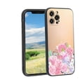 thumbnail image 1 of Compatible with iPhone 12 Pro Max Phone Case, Floral-Flowers-Cute29 Case Men Women, Flexible Silicone Shockproof Case for iPhone 12 Pro Max, 1 of 1