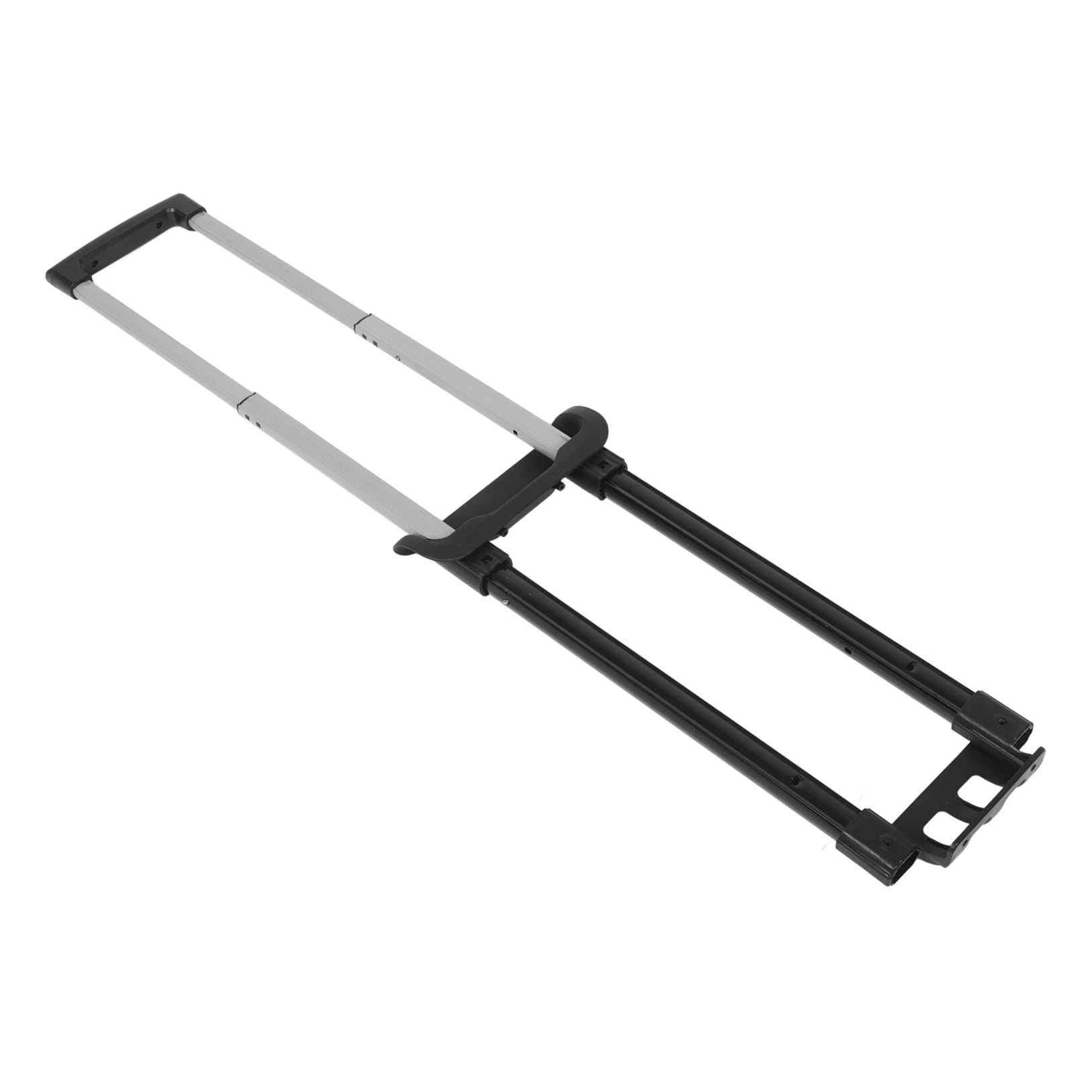 Durable Iron Telescopic Handle for Travel Luggage - Portable Replacement for Suitcase, Trolley & Luggage Carts, 17.71x7.87x1.57 inch Silver