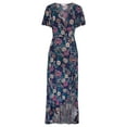 thumbnail image 3 of LASCANA Women's Printed Side Slit Maxi Dress, 3 of 5