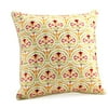 Better Homes and Gardens Embroidered Citrus Emblem Pillow