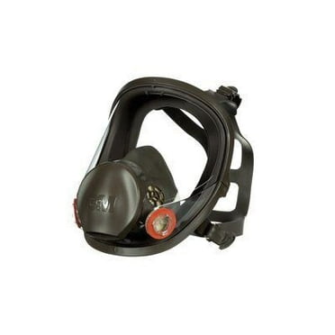 3M 54146 6000 Series Full-Face Respirator, Medium, NIOSH Approved (Y/N): Yes Gray
