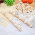 thumbnail image 3 of Hamaca de macramé para frutas, verduras y frutas, hamacas bohemias tejidas a mano, almacenamiento de productos de cocina, encimera de cocina, ahorro de espacio, decoración hecha a mano para el hogar, 3 of 7