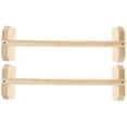 thumbnail image 4 of MasteelfCA 2pcs Parrot Stand Chicken Standing Rack Wood Bird Cage Accessories Pet Plaything, 4 of 9