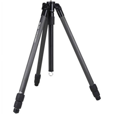 UPC: 0049368706353 | SLIK Pro CF-833 3 Section Lightweight Carbon Fiber Tripod Legs (Black)