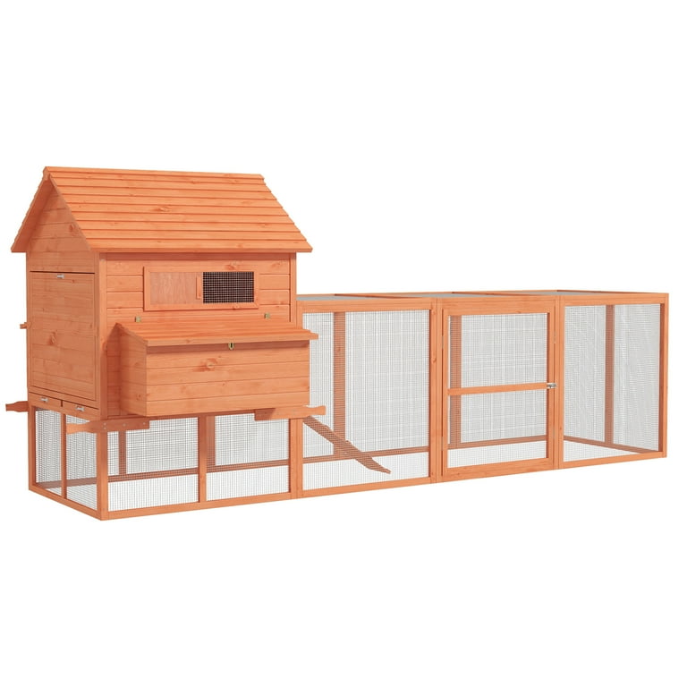 Aivituvin Large Indoor Rabbit Hutch Extra Removeable PVC Bottom Layer