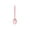 Pink, variant on Silicone Long-Handled Soup Strainer Ladle, Ramen Noodle and Rice Salad Spoon, Multifunctional Kitchen Straining Tool