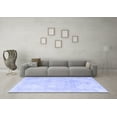 thumbnail image 3 of Ahgly Company Machine Washable Indoor Round Persian Blue Traditional Area Rugs, 4' Round, 3 of 4