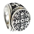 thumbnail image 4 of Anillo vintage de moda para hombre, decorativo, cómodo, resistente a la decoloración, anillo para hombre, número 8, 4 of 13
