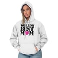 thumbnail image 5 of Worlds Best Mom Cool Mother's Day Hoodie Sweatshirt Women Brisco Brands M, 5 of 6