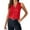 Red#03, variant on Ktyne Blouse for Under Blazer Work Professional Sleeveless Blouse V-Neck Vest Top Trendy Summer Work Tops Green S