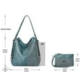 thumbnail image 5 of Arcticwind 3PCS Hobo Crossbody Bags Set for Women,Purses,Shoulder Handbags,3 in 1 Convertible Backpack for Ladies Shoulder Bags Satchel Bags,PU Leather,with Wallet Adjustable Straps for Ladies Tote, 5 of 9