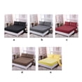 thumbnail image 3 of Sábana ajustable Funda de almohada Juego de fundas de colchón Home Hotel Juego de sábanas de poliéster Queen 4pcs / set Eigraketly HA5199-09B, 3 of 7