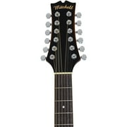 Mitchell D120S12E 12-String Dreadnought Acoustic-Electric Guitar Natural