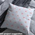 thumbnail image 2 of Homewish Princess Cute Bow Fabric by the Yard 2 Yards, Cartoon Buffalo Plaid Sewing Fabric, Teens Boys Girls Kids Fabric for Sewing, Breathable Home Decor, 2 of 6