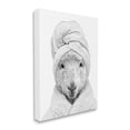 thumbnail image 3 of Stupell Industries Sheep Bathroom Robe Funny Animal Animals & Insects Painting Gallery Wrapped Canvas Print Wall Art, 3 of 5