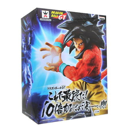 Dragon Ball GT Super Saiyan 4 Goku x10 Kamehameha 7.5 Inch PVC