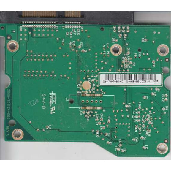 WD10EACS-00ZJB0, 2061-701474-600 AD, WD SATA 3.5 PCB