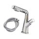 thumbnail image 4 of Grifo para lavabo de baño y cocina con rociador extraíble y 2 modos de pulverización Plata, 4 of 9