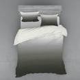 thumbnail image 2 of Ambesonne Ombre Bedding Set 3 Pcs, Smoke Fog Futuristic, Twin XL, Dark Green, 2 of 3