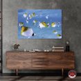 thumbnail image 3 of David Fleetham-Treadfin Butterflyfish Under Sea Real Life Photography Canvas Wall Art by Notoriart, Gallery Wrapped, 45"x30", 3 of 7