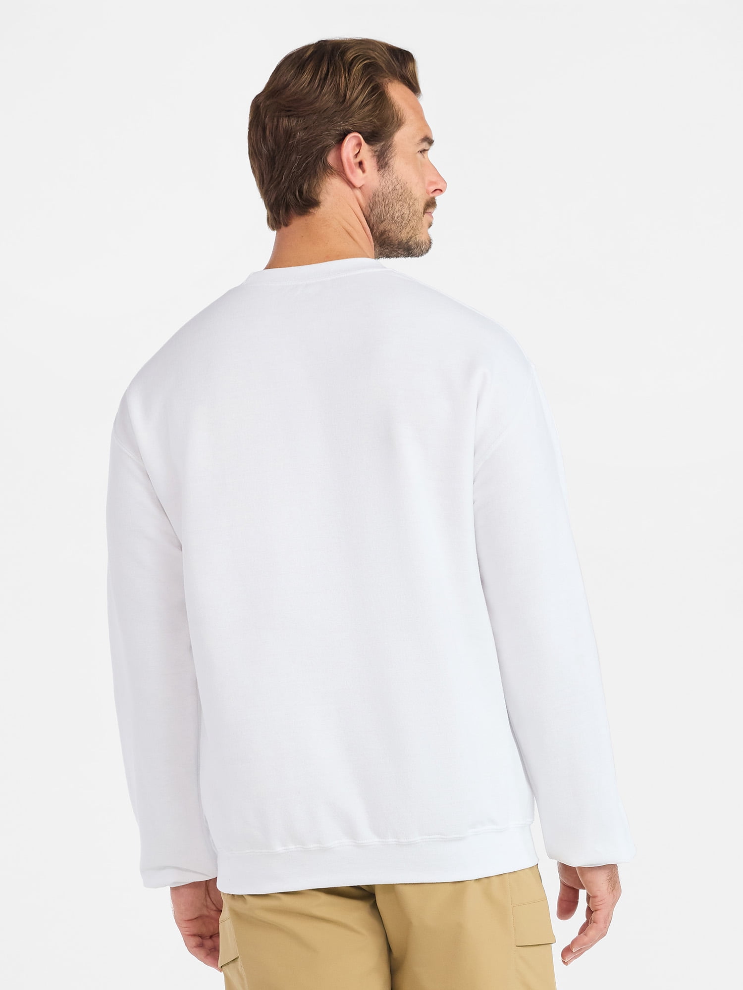 Athletic Works Men's and Big & Tall Men's Fleece Crewneck Sweatshirt, Sizes XS-5XLT