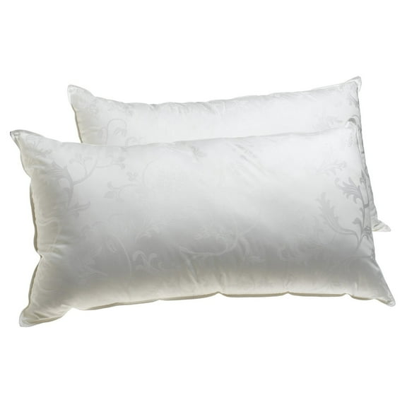 Deluxe Comfort Dream Supreme Hypoallergenic Gel Fiber-Filled Pillow (Set of 2) - White