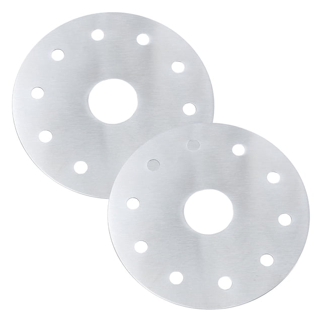FONDOTIN Induction Hob Plate Adaptor 2Pcs Heat Diffuser Disc Square for Induction Cooker Home and Picnic Use