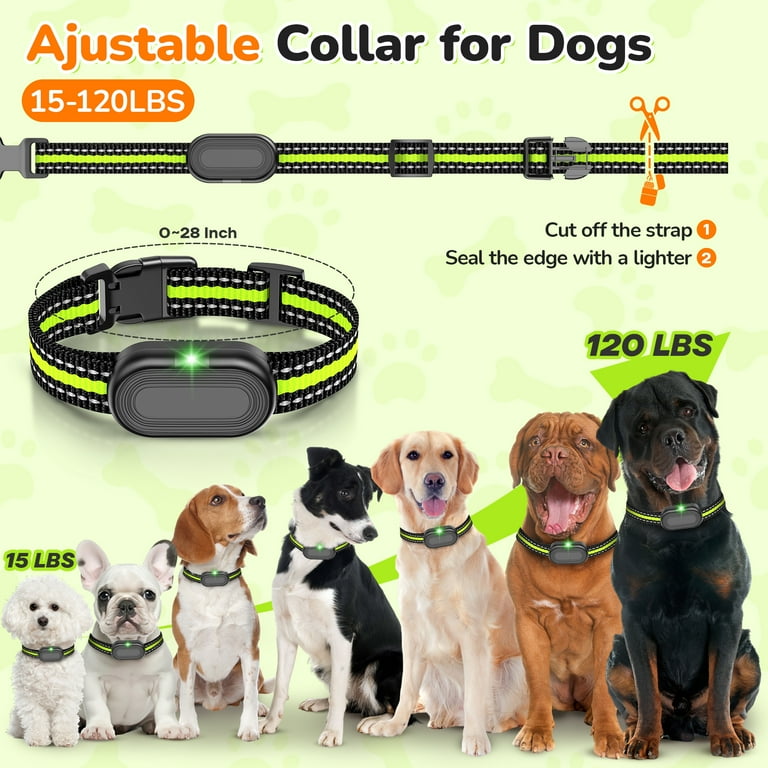 BNISE Dog Shocking Collar, 2600 ft Remote Range, Vibration and