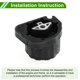 thumbnail image 3 of No.22316864675 Soporte del motor del motor para BMW X5 E70 2007-2013 3.0L A/MT Duradero Negro Montaje trasero del motor 1 Pc, 3 of 6