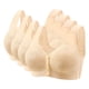 thumbnail image 1 of Puntoco Bralettes para mujer, sujetador sexy sin aros de acero y sin imán para mujer, con copa fina y sujetador de encaje ajustable, ropa interior sexy, 4 piezas, 1 of 4