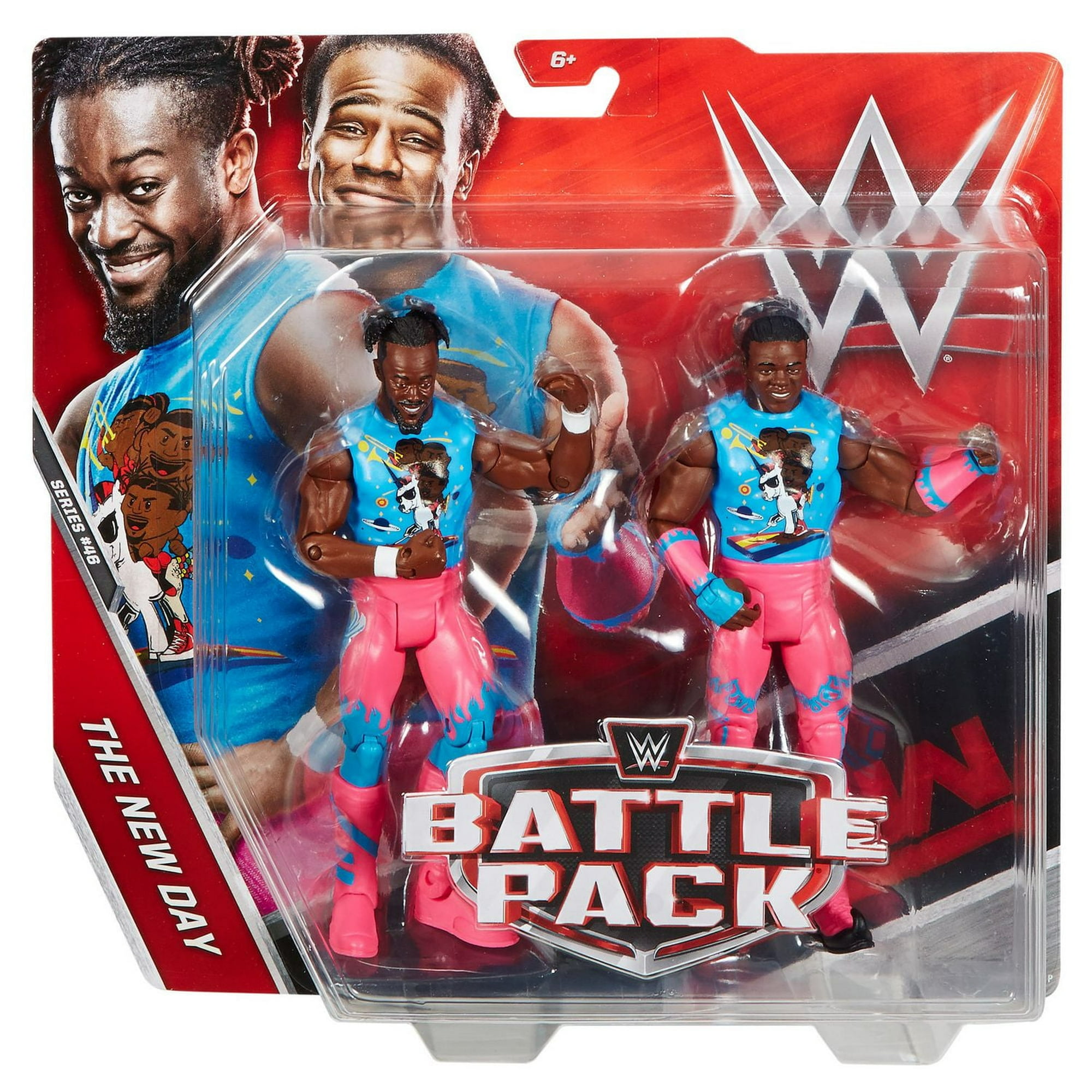 WWE 　ジャックス社製　フィギュア18体セット WWE Series 46 The New Day Action Figure Battle Pack - Walmart.ca