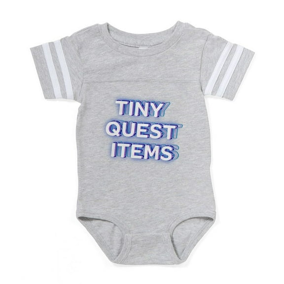 CafePress - Tiny Quest Items - Cute Infant Baby Football Bodysuit