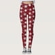 thumbnail image 2 of Gibobby Leggings deportivos mujer Pantalones estampados navideños personalizados para mujer, mallas navideñas de muñeco de nieve para fiesta de Papá(Vino,M), 2 of 5
