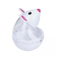 thumbnail image 1 of Bola de golosina,Dispensador de bolas para gatos Vaso con forma de ratón,Bolas de comida para gatos pequeñas Alimentador lento Juguete de comida para gatos,Juguete alimentador de golosinas, 1 of 8