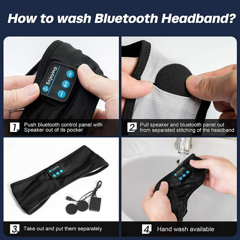 Bluetooth Headband - Bandeau de Sommeil et Sport –