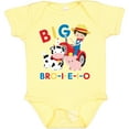 thumbnail image 3 of Inktastic Farmer Tractor EIEIO Big Bro Boys Baby Bodysuit, 3 of 5